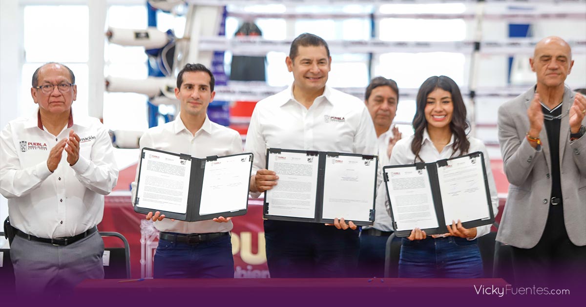 Puebla refuerza el deporte con convenio entre Gobierno y CONADE
