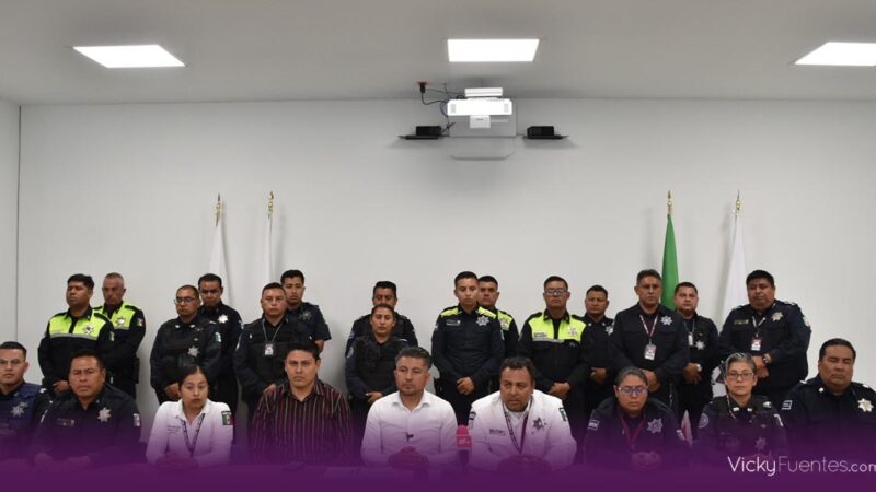 Acuerdan refuerzo de seguridad en Puebla: gobierno y policías municipales