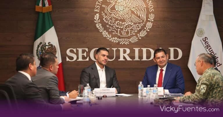 Armenta y García Harfuch refuerzan la seguridad en Puebla