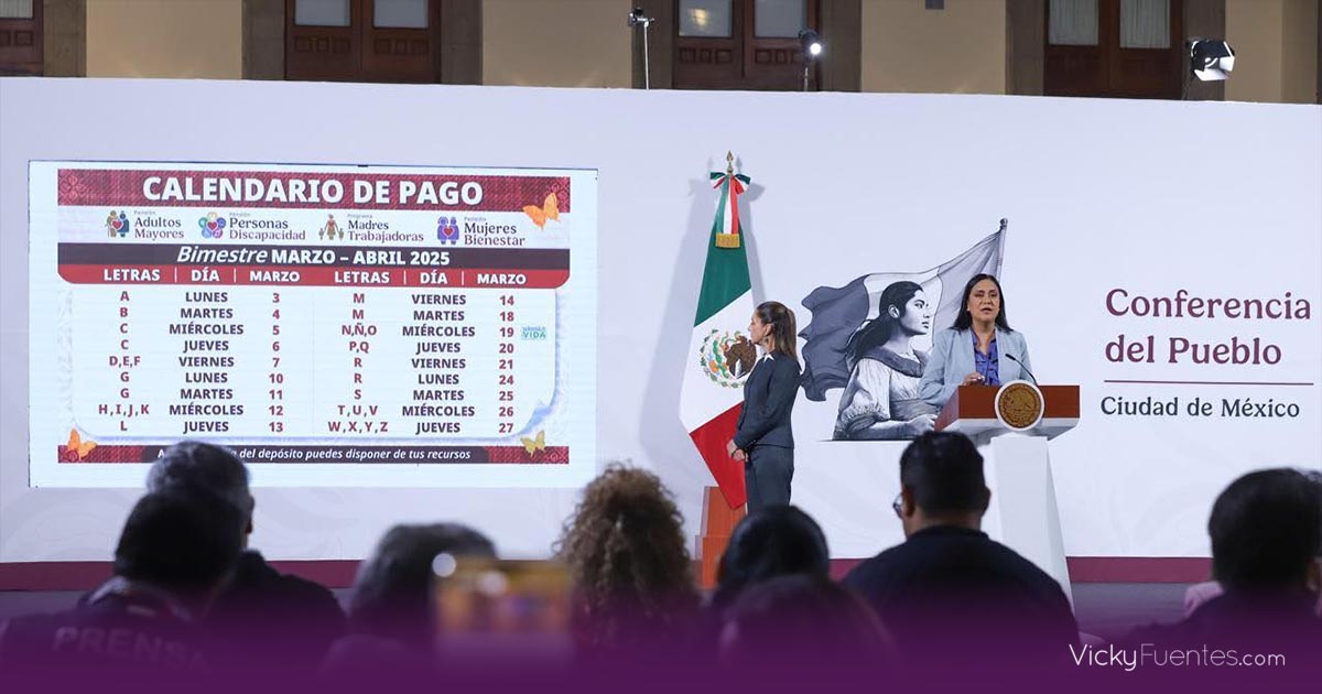 Calendario de pagos de la Pensión del Bienestar en marzo 2025: fechas, montos y requisitos
