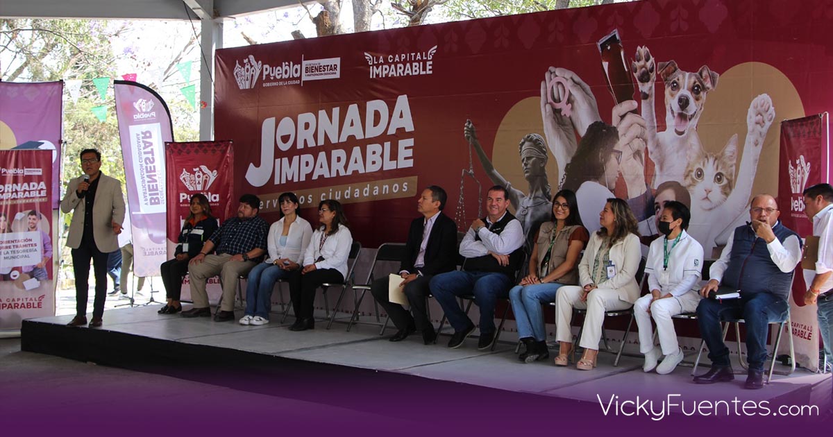 El Ayuntamiento de Puebla suma nuevos servicios del IMSS en jornada ciudadana en Ignacio Zaragoza