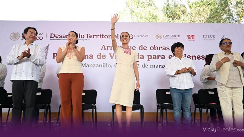 Inicia la construcción de 13 mil 250 viviendas en Colima dentro del Programa Nacional de Vivienda para el Bienestar