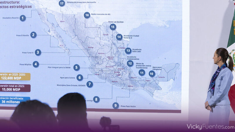 México invertirá 122,600 millones de pesos en 17 proyectos hídricos