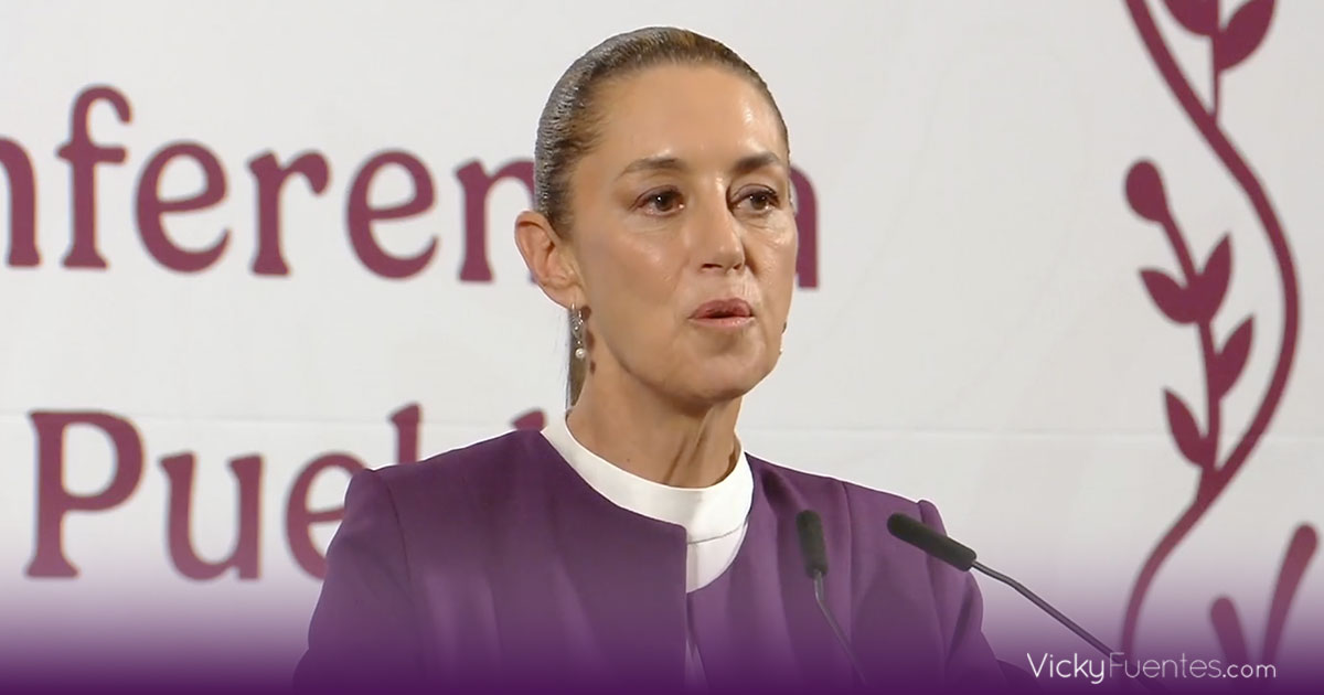 Claudia Sheinbaum agradece a Donald Trump por difundir campaña contra el fentanilo