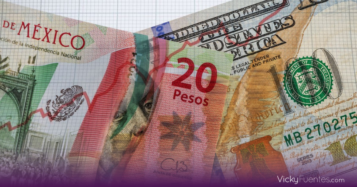 El peso mexicano rompe la barrera de 21 por dólar por tensiones entre EU y China