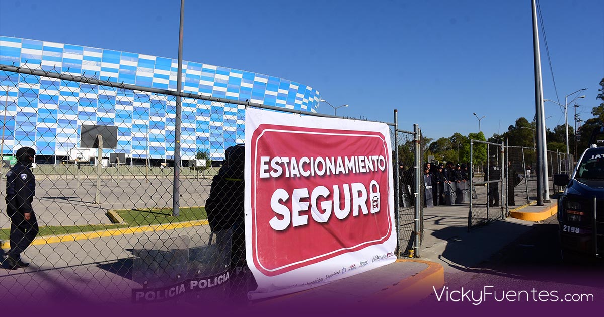 Estacionamiento gratuito y seguro en el Estadio Cuauhtémoc de Puebla, anuncia el Gobierno del Estado