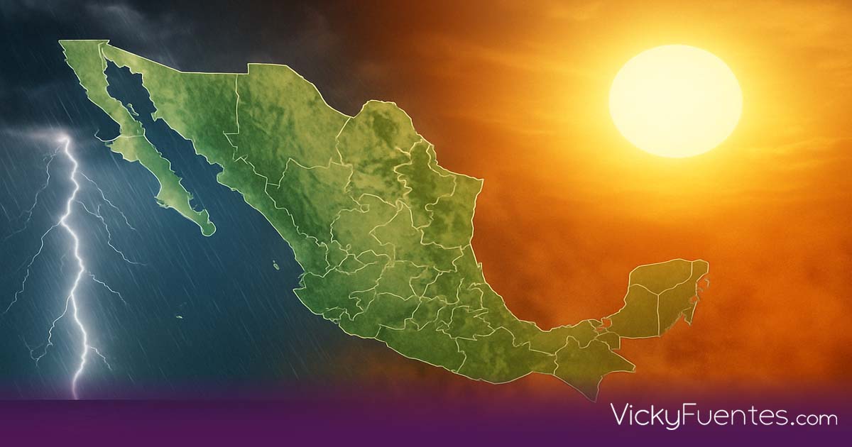 Lluvias intensas y ola de calor impactan a más de 30 estados en México