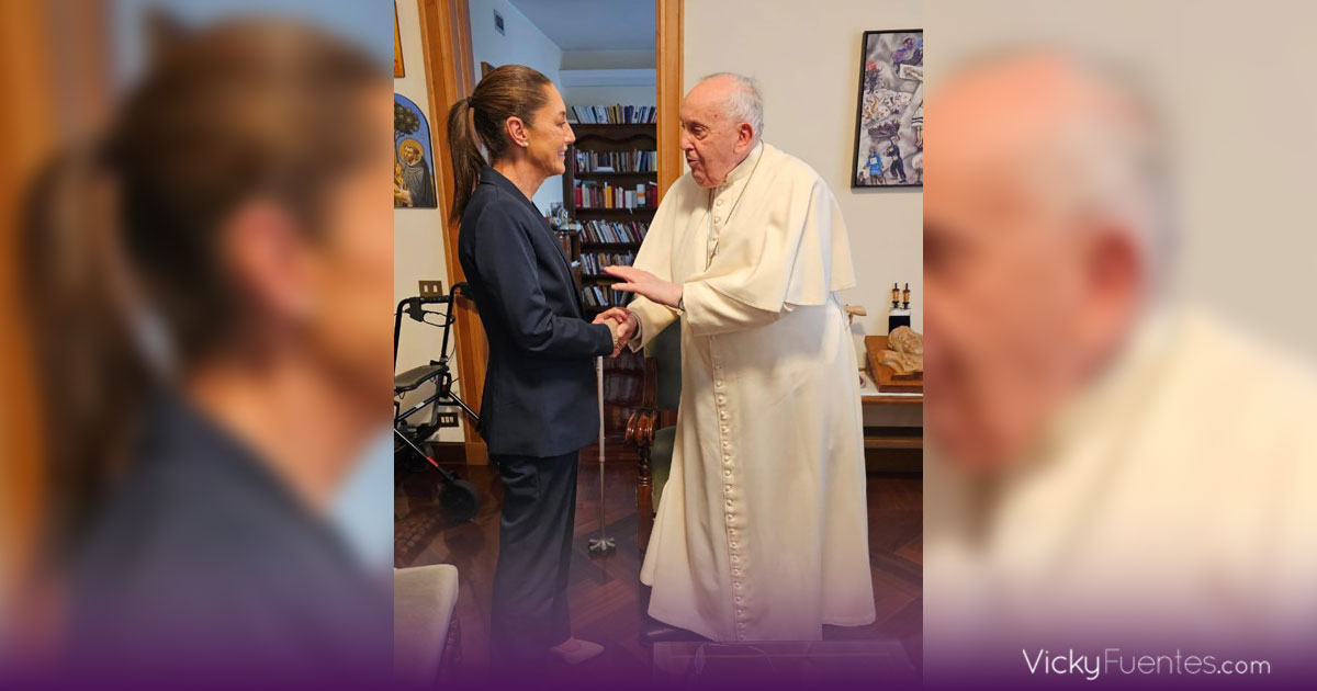 Muere el Papa Francisco a los 88 años; Claudia Sheinbaum destaca su legado humanista
