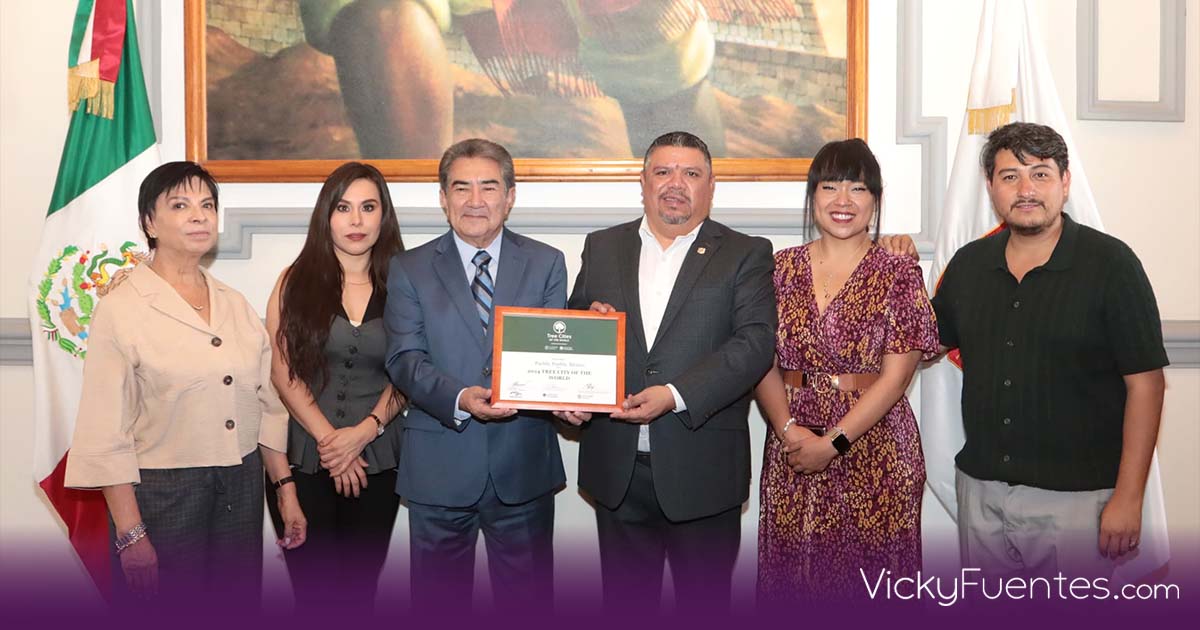 Puebla es reconocida como Tree City of the World por su compromiso ambiental
