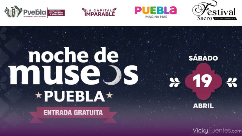 Puebla se prepara para la tercera Noche de Museos 2025 con arte, diseño y gastronomía