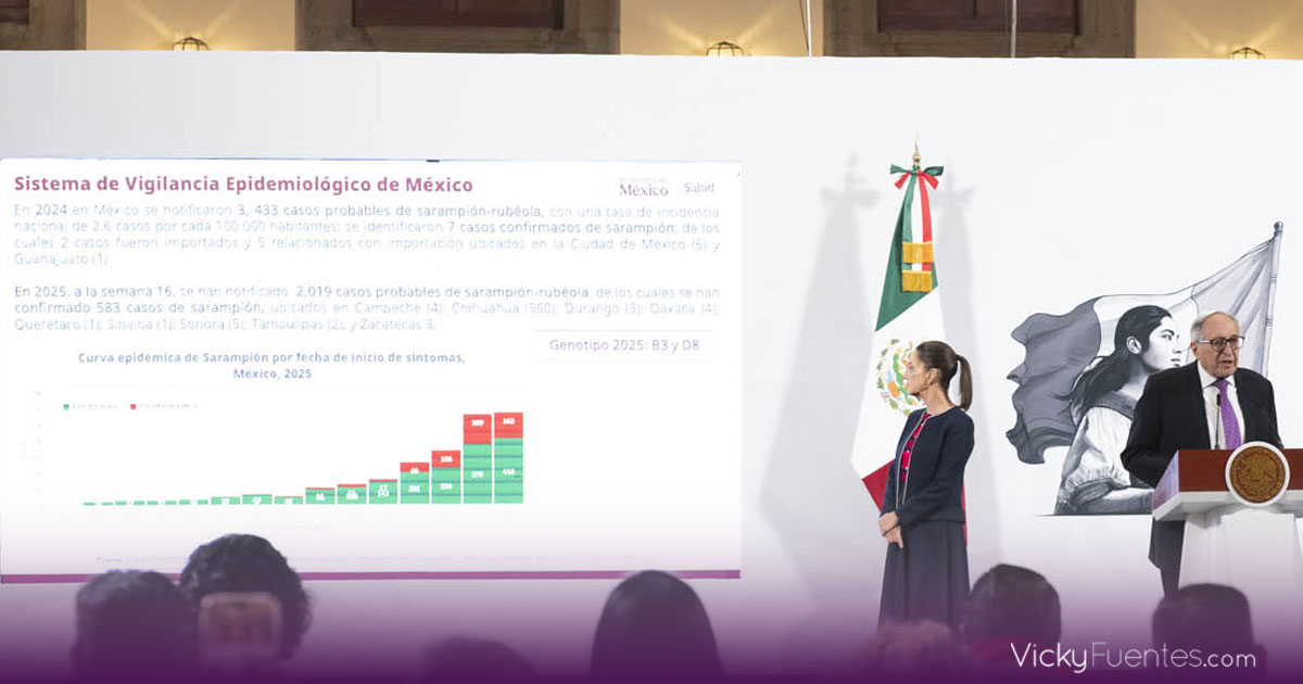 Semana Nacional de Vacunación 2025: México alcanza 31% de avance en aplicación de dosis