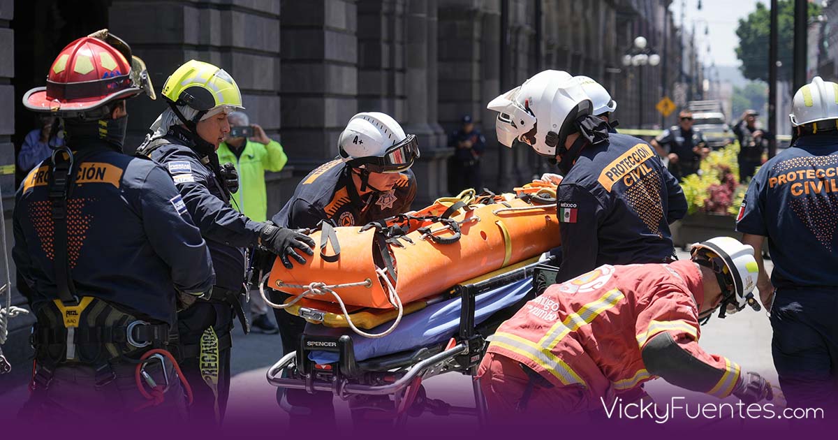 Puebla realiza simulacro por sismo con participación de 9 mil personas