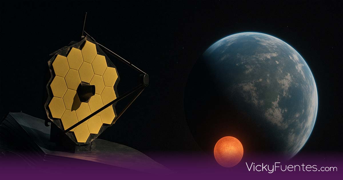 Webb detecta posibles señales de vida en el exoplaneta K2-18b