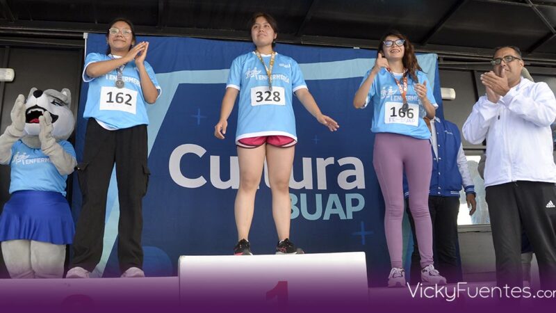 BUAP conmemora el Día de la Enfermería con carrera de 3 kilómetros en Ciudad Universitaria