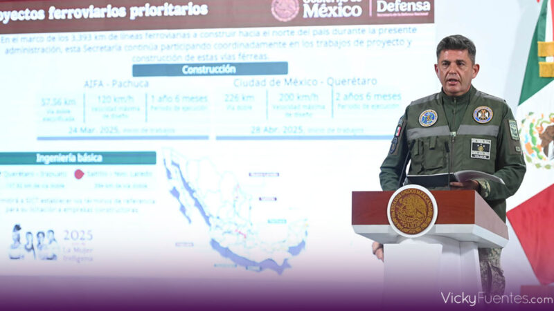 Claudia Sheinbaum anuncia avance en trenes a Pachuca, Querétaro y carga del Tren Maya