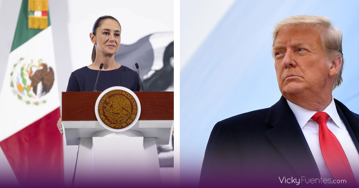 Claudia Sheinbaum evita confrontar a Donald Trump tras dichos sobre cárteles y tropas