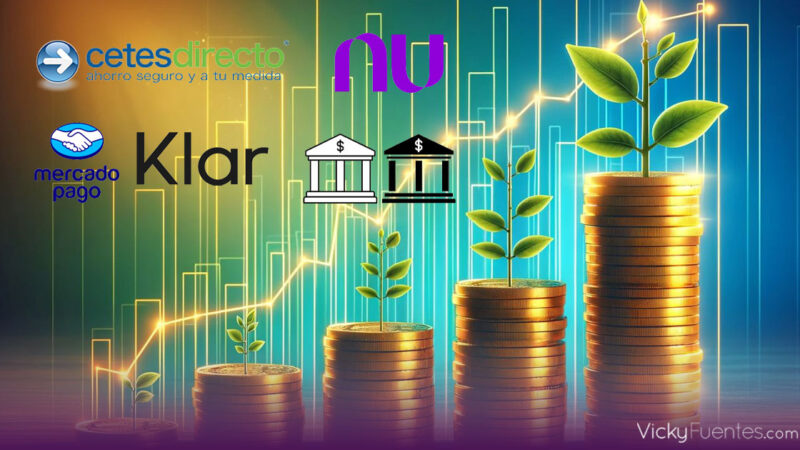 Comparativa 2025: ¿Es mejor invertir en Cetes, Nu, Mercado Pago, Klar o bancos tradicionales?