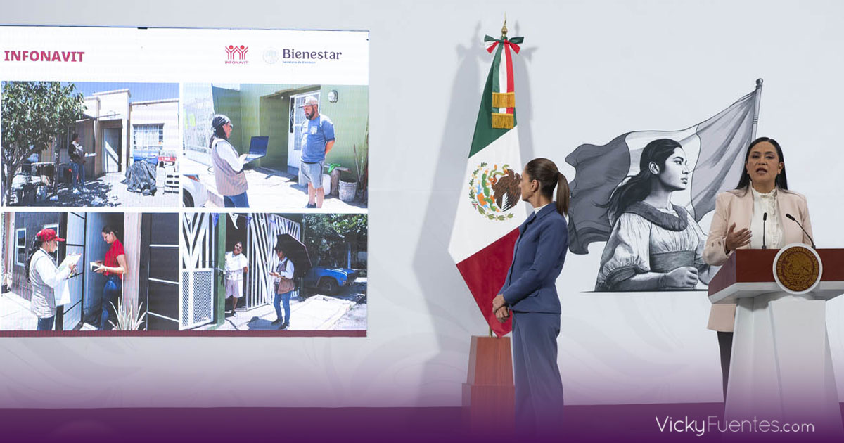 Gobierno federal regulariza 933 mil viviendas a través de Infonavit y Fovissste