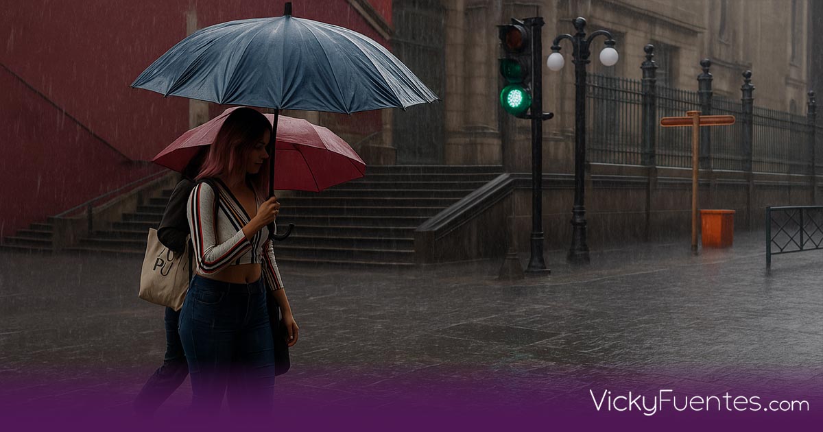 Lluvias intensas azotarán Puebla este martes; prevén granizo e inundaciones