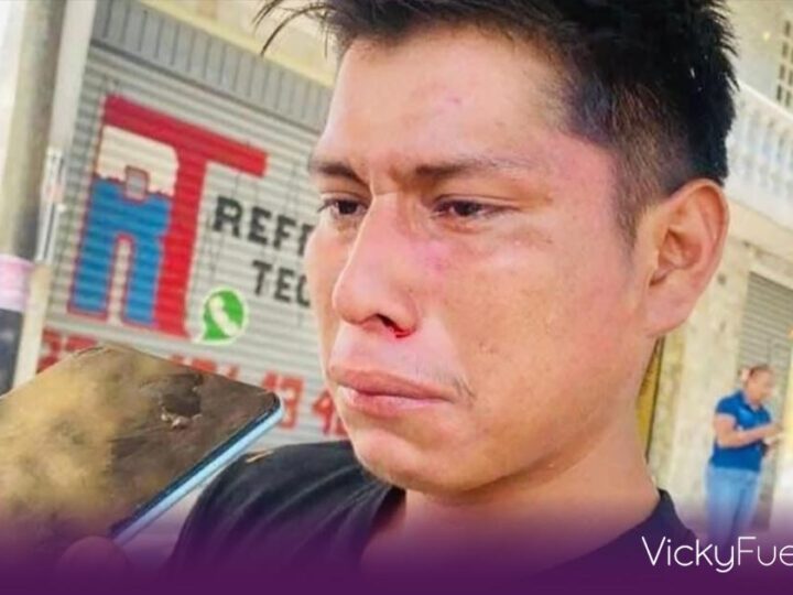 Fiscalía impone medidas cautelares a pareja que golpeó a joven frutero en Tehuacán