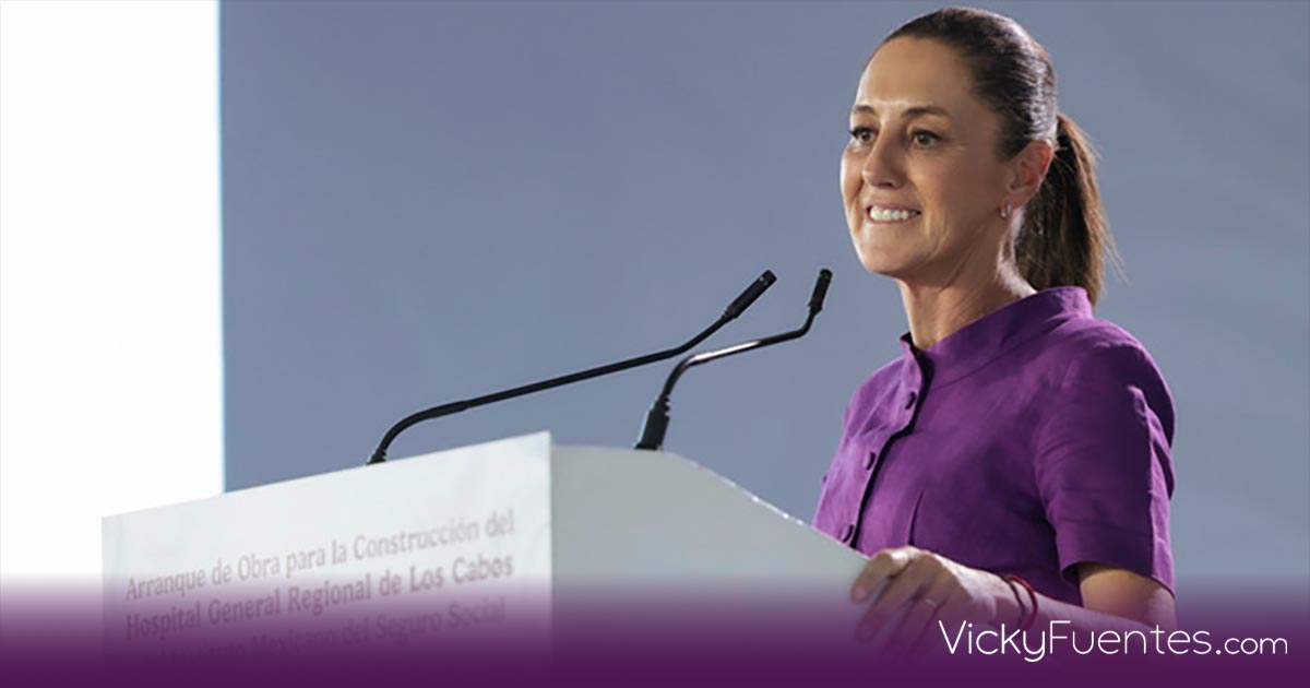 Sheinbaum inicia construcción del nuevo Hospital del IMSS en Los Cabos