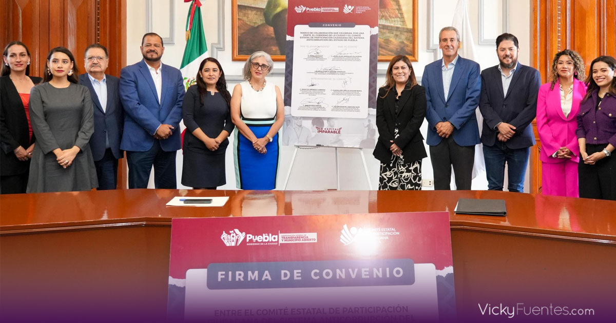 Pepe Chedraui y el CEPC firman convenio para fortalecer la transparencia en Puebla