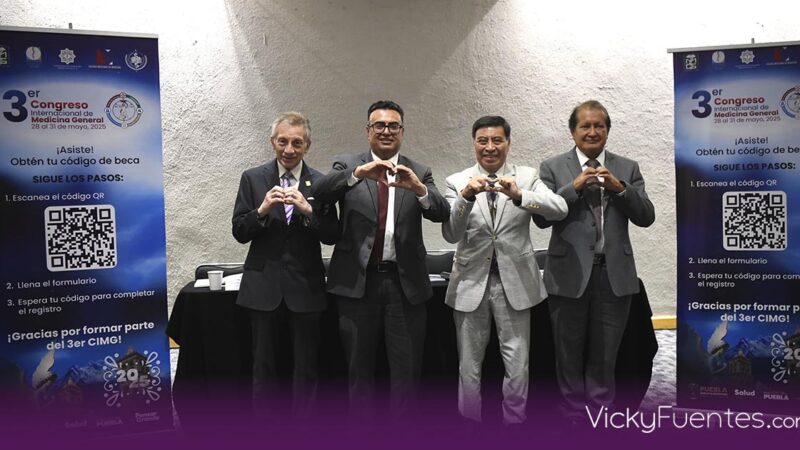 Puebla será sede del 3er Congreso Internacional de Medicina General