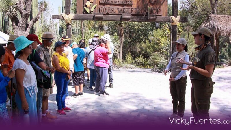 Personas con discapacidad visual disfrutan recorrido sensorial en Africam Safari