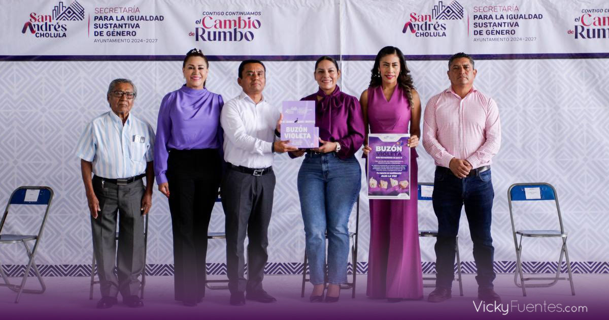 Refuerza San Andrés Cholula combate al acoso escolar y la violencia de género