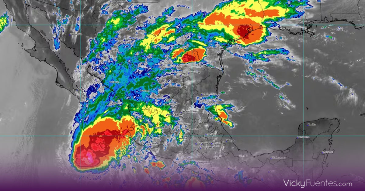 Tormenta tropical Alvin genera lluvias fuertes y riesgos de inundación en Puebla