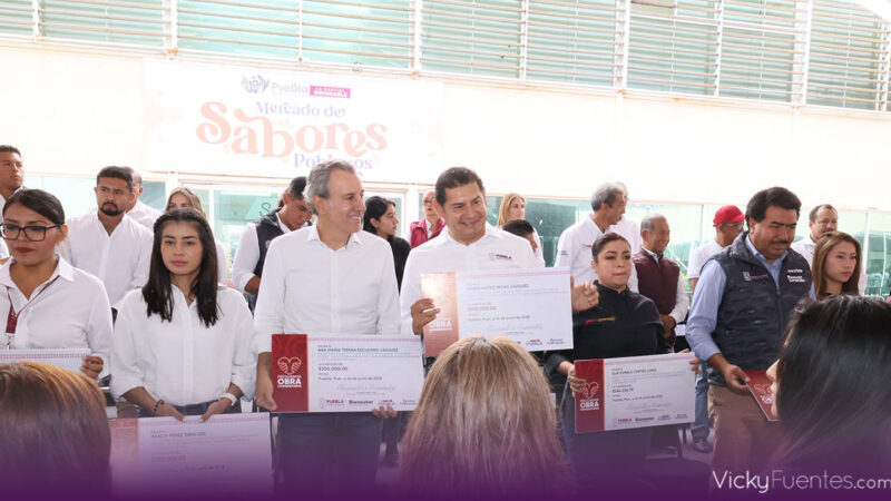 Alejandro Armenta y José Chedraui destinan más de 11 mdp a mercados y tianguis de Puebla