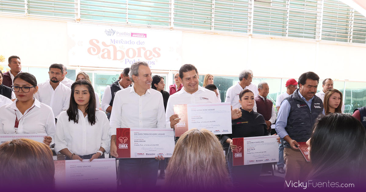 Alejandro Armenta y José Chedraui destinan más de 11 mdp a mercados y tianguis de Puebla