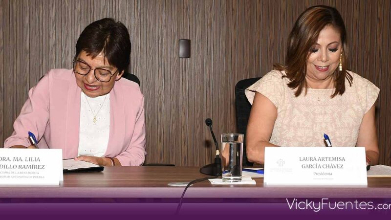 Firman BUAP y Congreso de Puebla convenio para servicio social y prácticas