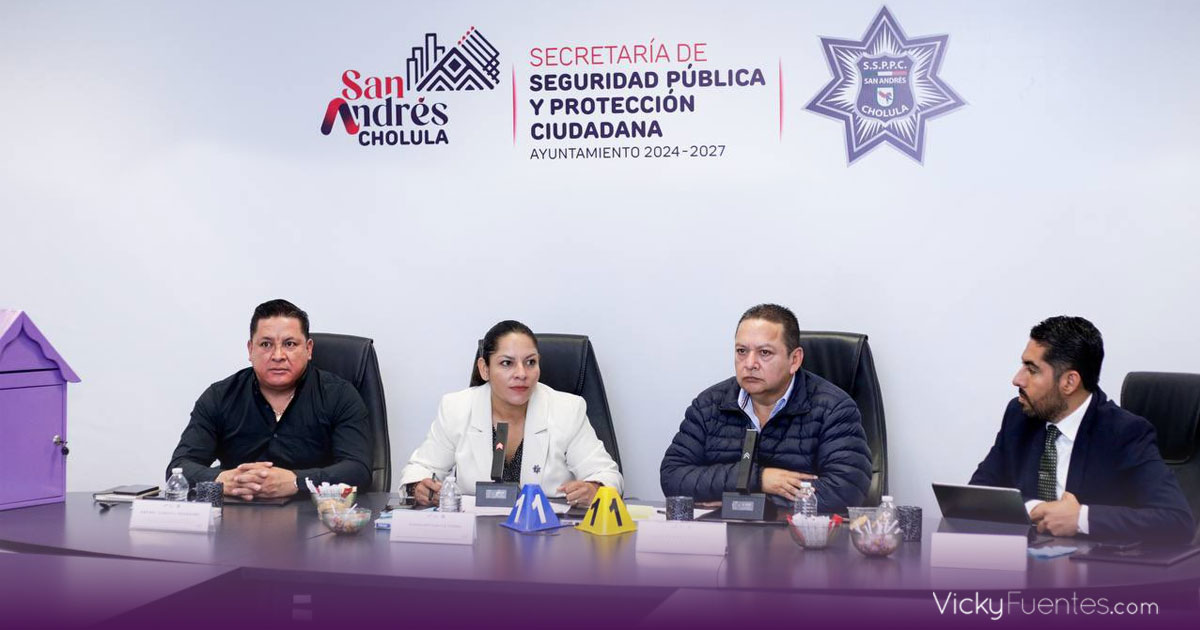 Disminuyen delitos en San Andrés Cholula: 10% menos denuncias en mayo