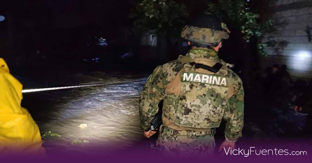 Gobierno de Puebla atiende a familias afectadas por lluvias e inundaciones