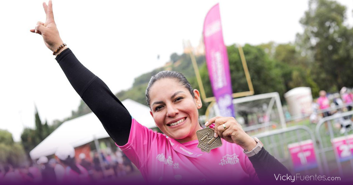 Guadalupe Cuautle lidera Medio Maratón del Día del Padre 2025 en San Andrés Cholula