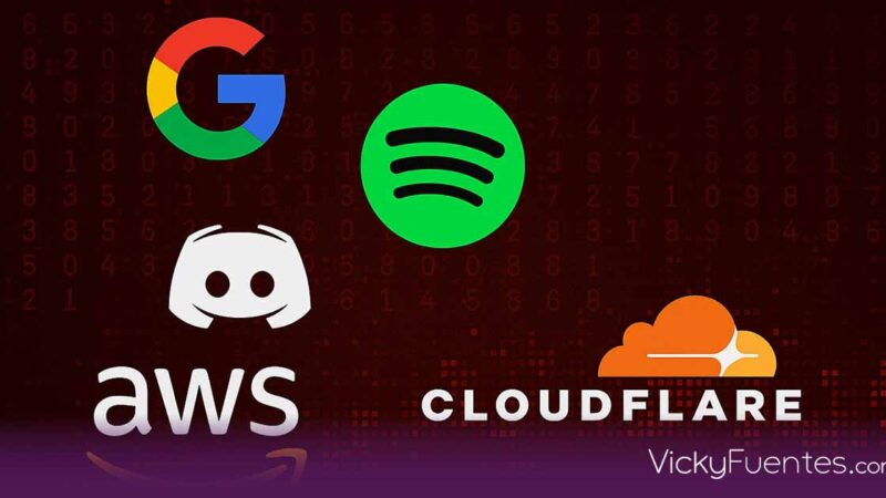 Hackeo masivo afecta a Google, Spotify, Discord y más de 40 plataformas