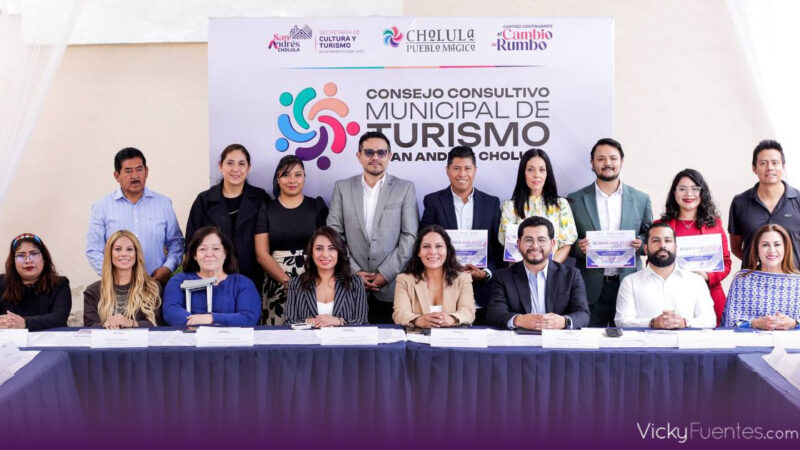 Lupita Cuautle instala consejo turístico para proyectar a San Andrés Cholula como destino nacional
