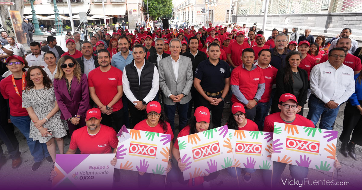 Pepe Chedraui arranca en Puebla los Senderos de Paz con apoyo de OXXO
