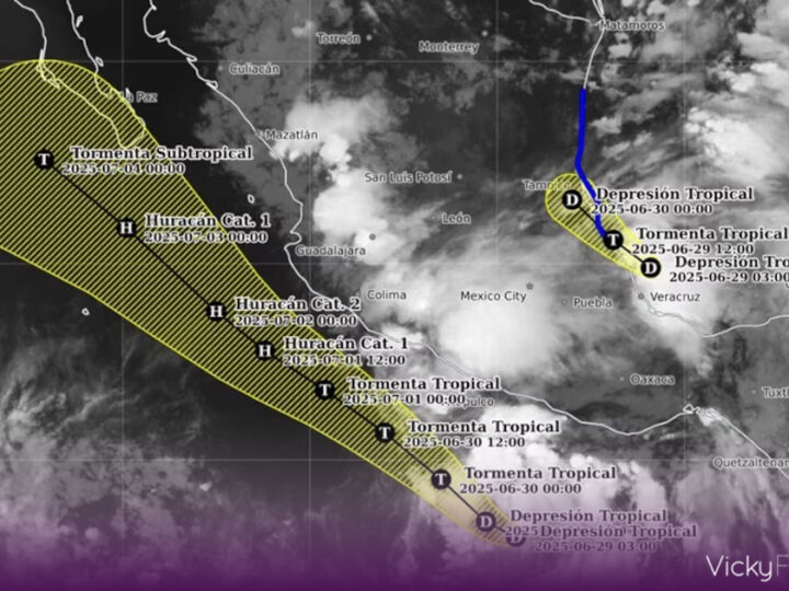 Puebla en alerta por lluvias intensas de la tormenta tropical Barry