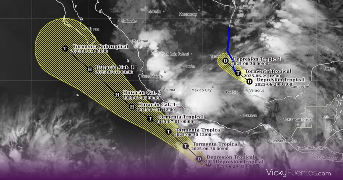 Puebla en alerta por lluvias intensas de la tormenta tropical Barry