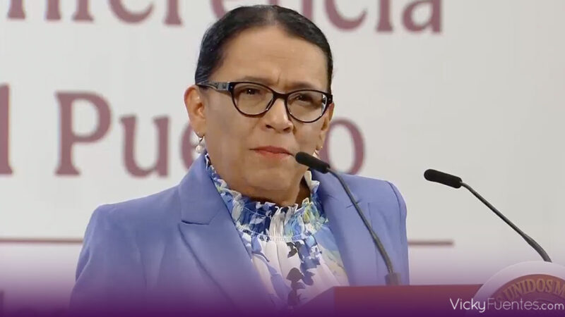 Rosa Icela reprueba ley de censura en Puebla; Sheinbaum continúa agenda en el G7