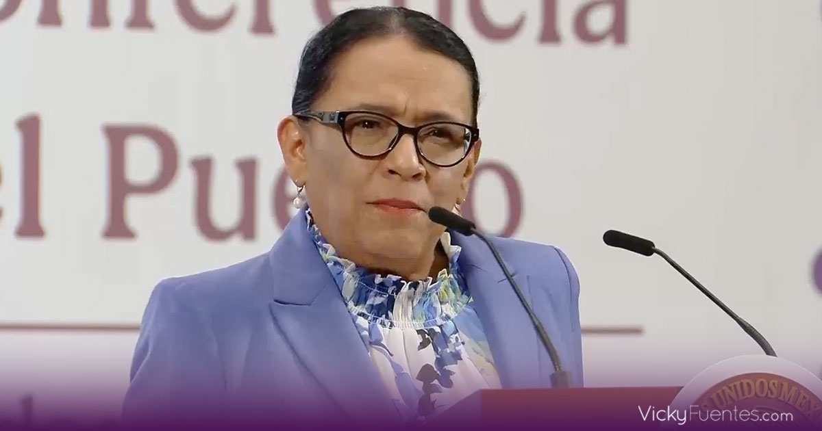 Rosa Icela reprueba ley de censura en Puebla; Sheinbaum continúa agenda en el G7