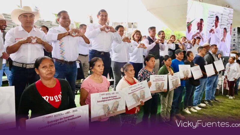 Puebla invierte más de 20 mdp en apoyos para el campo y obras comunitarias en la Mixteca