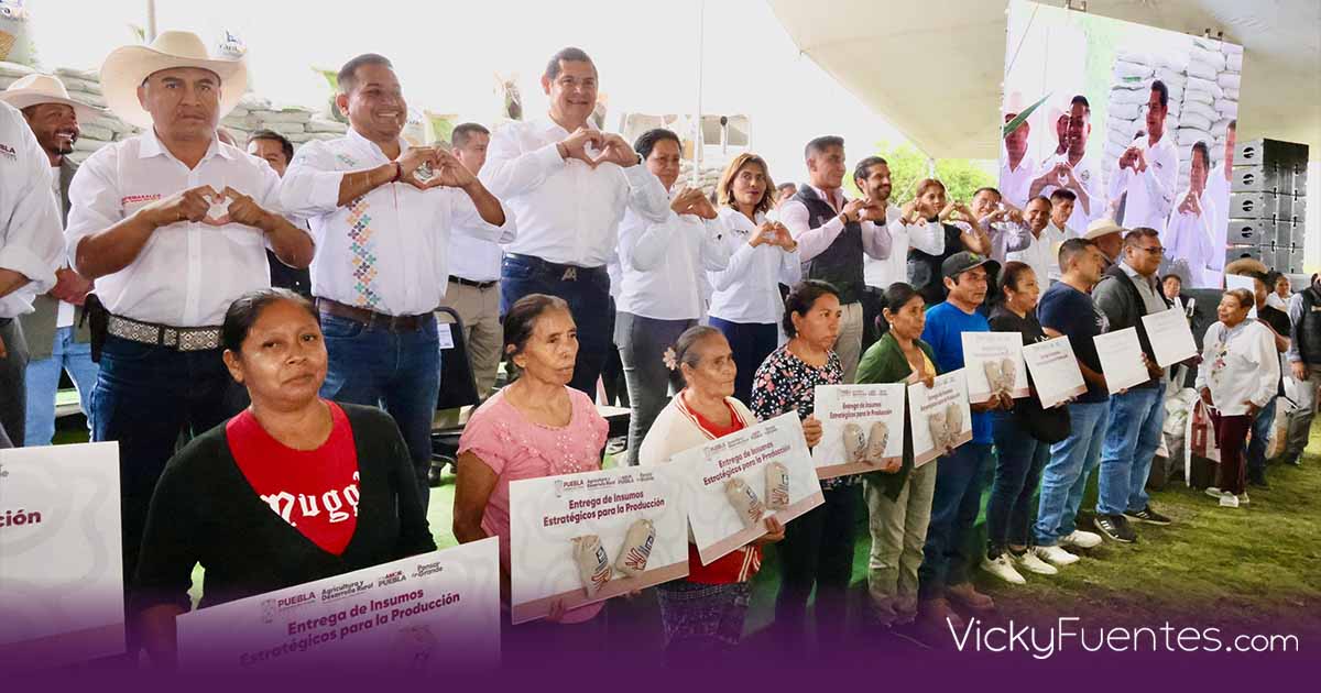 Puebla invierte más de 20 mdp en apoyos para el campo y obras comunitarias en la Mixteca
