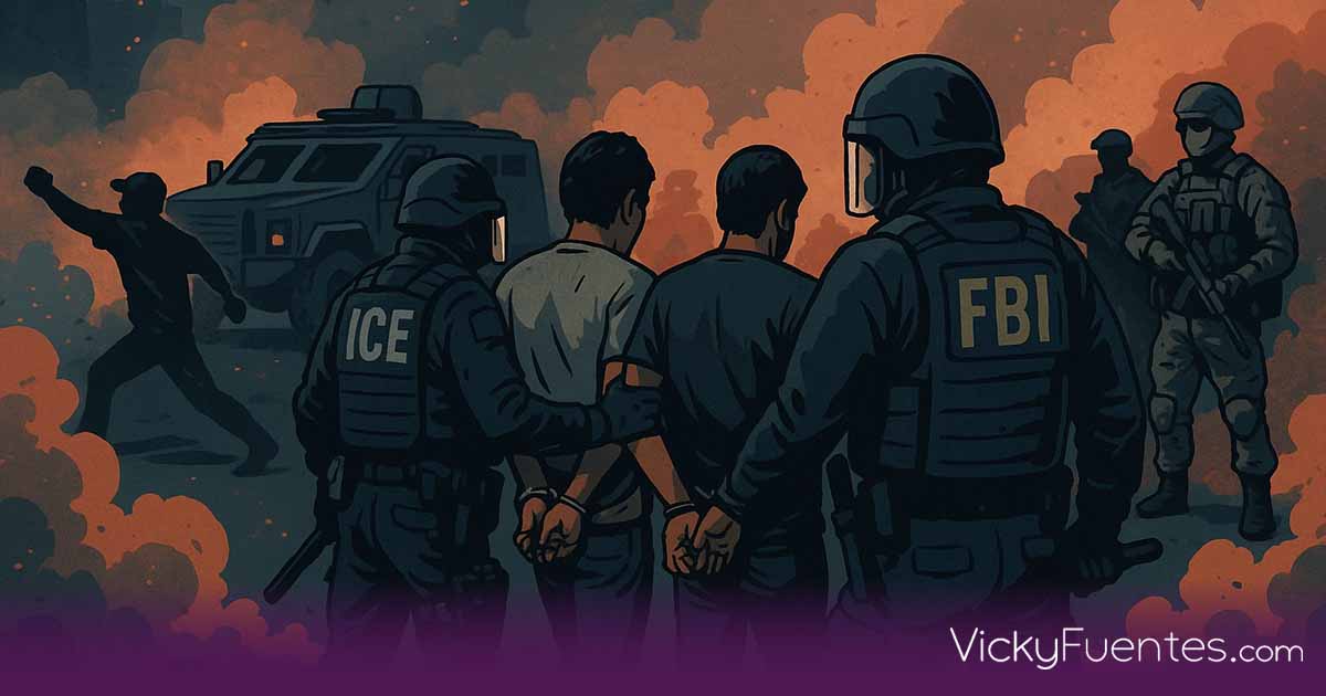 Redadas de ICE en Los Ángeles: 44 migrantes detenidos en operativos con violencia