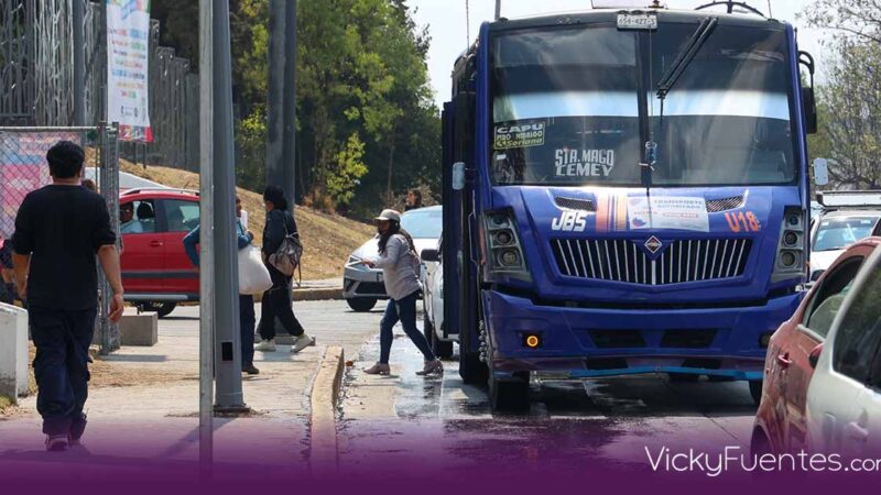 Retiran unidades de la ruta JBS en Puebla por incumplir requisitos del transporte público