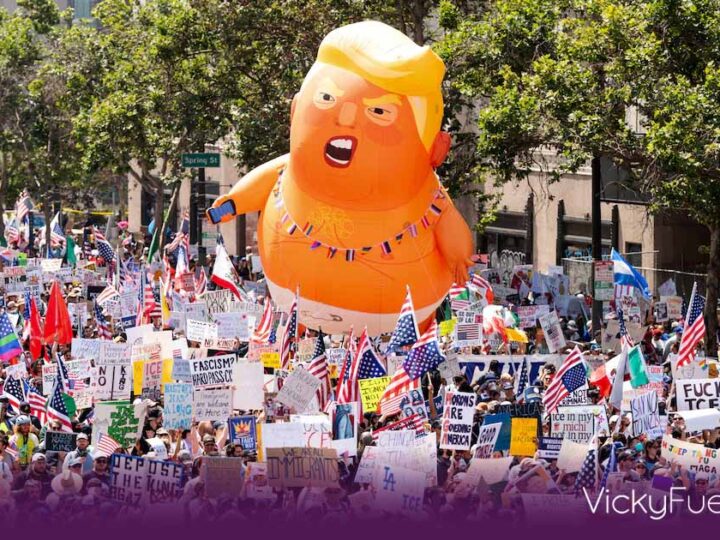 Desfile militar de Trump desata protestas y ocurre tras asesinato político