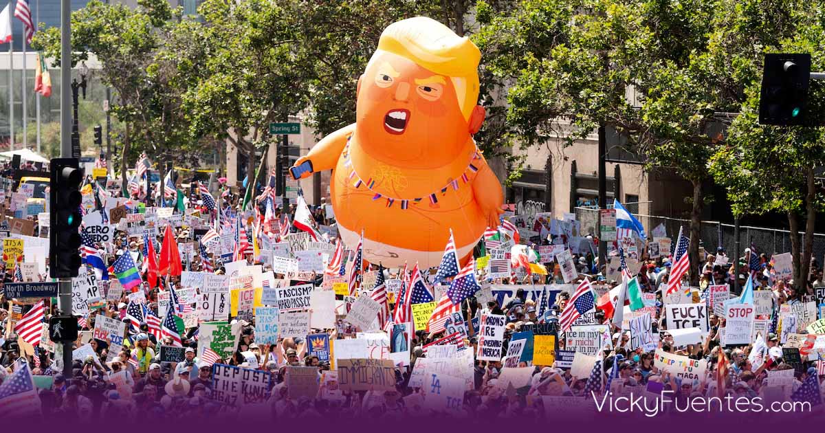 Desfile militar de Trump desata protestas y ocurre tras asesinato político
