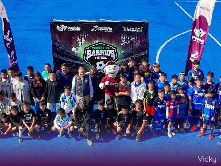 Arranca en Puebla el Torneo de Barrios de Futbol 7 con más de 23 equipos infantiles